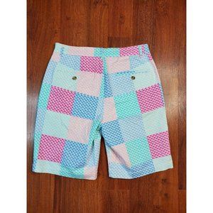 Vineyard Vines For Target Patchwork mens Whale Shorts 29 x 9